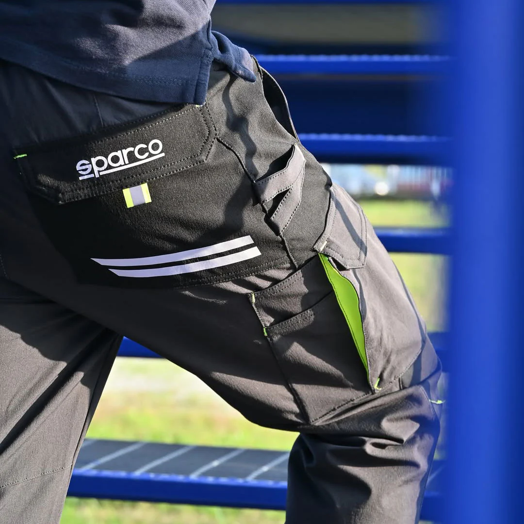 Pantalon Tech Oregon Gris/Jaune - Image 2