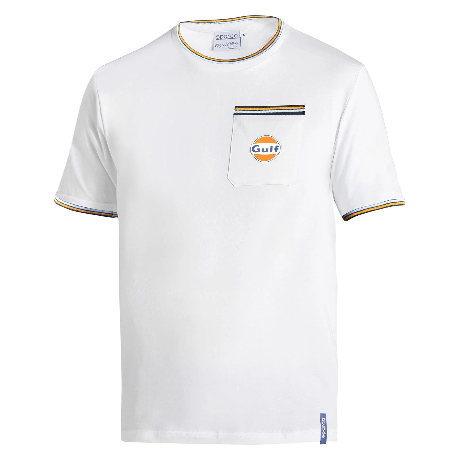 T-shirt Gulf Pocket Blanc