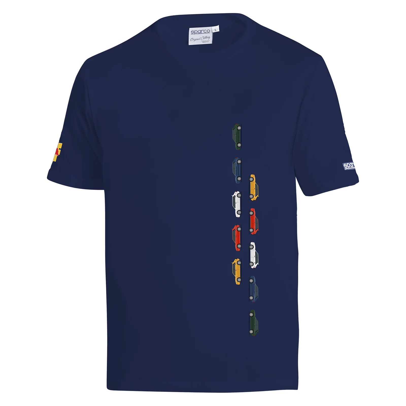 T-shirt Lancia Delta HF Collections Bleu