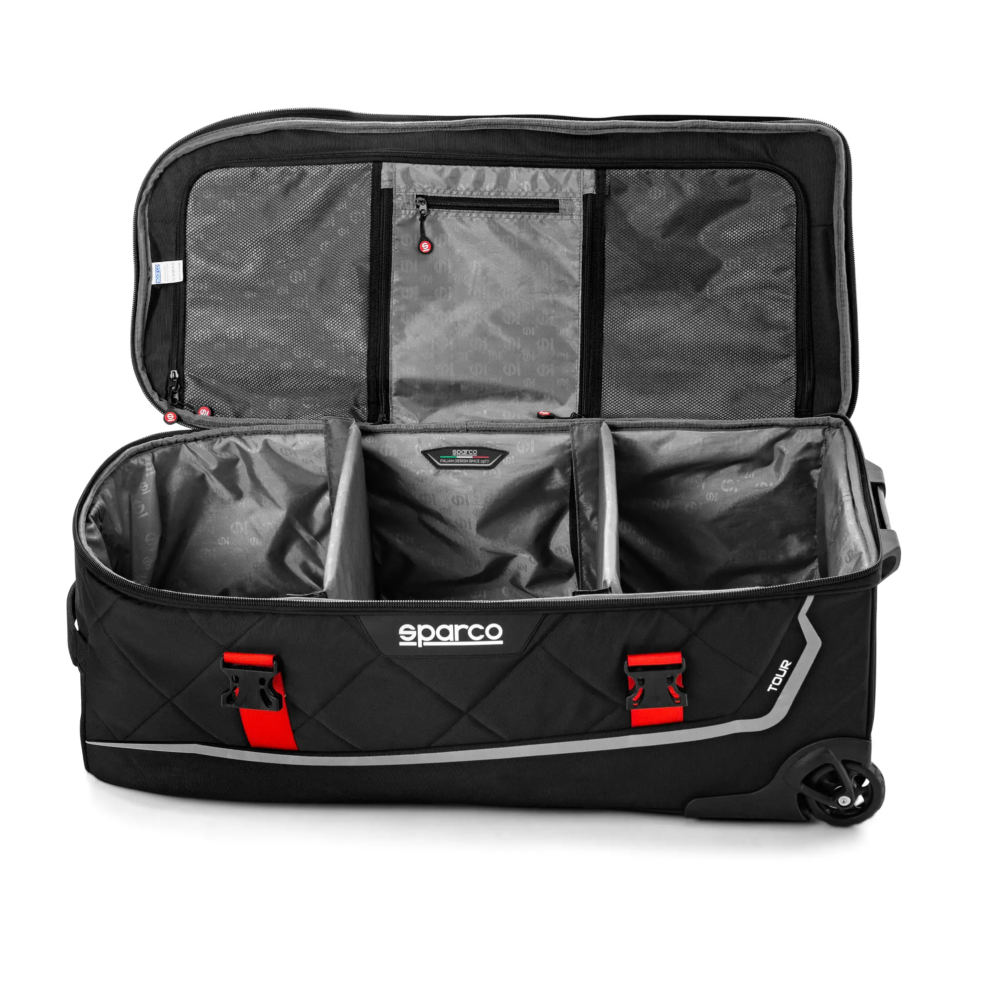 Valise Souple Tour Noir/Argent - Image 3