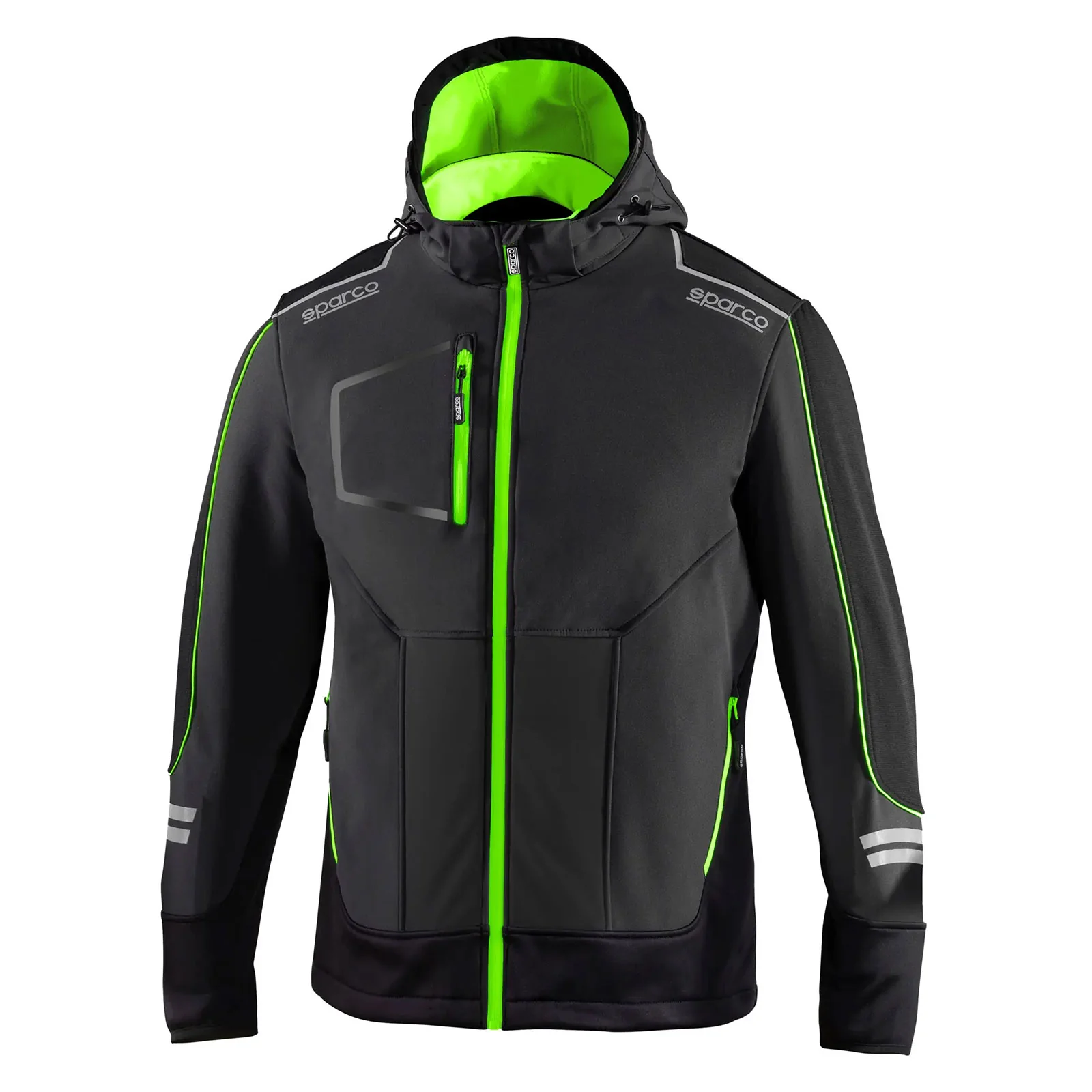 Veste Sofshell Tech York Gris/Vert