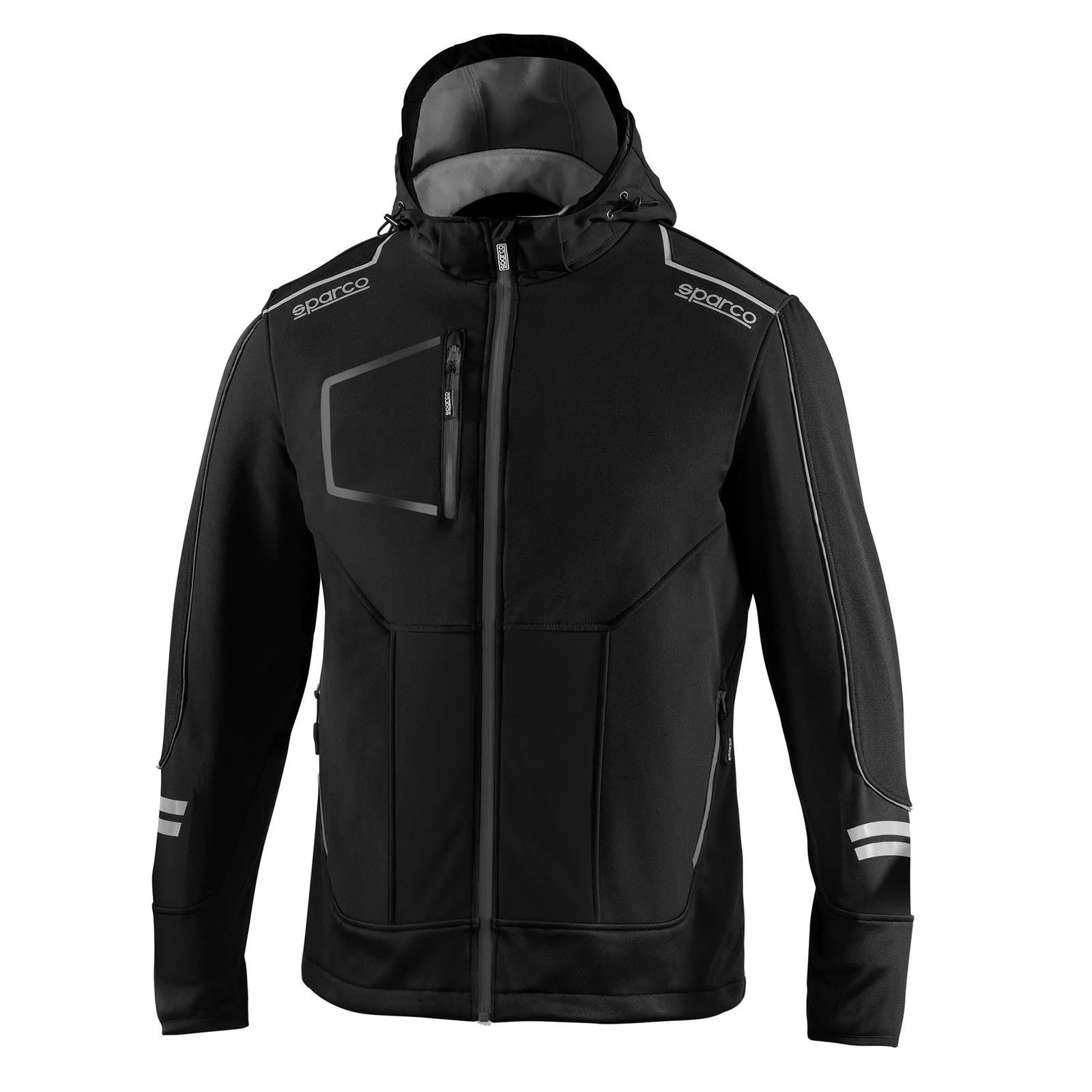 Veste Sofshell Tech York Noir/Gris