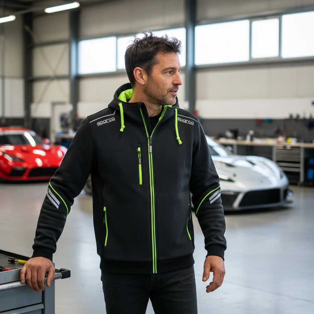 Veste Tech Colorado Gris/Vert - Image 2